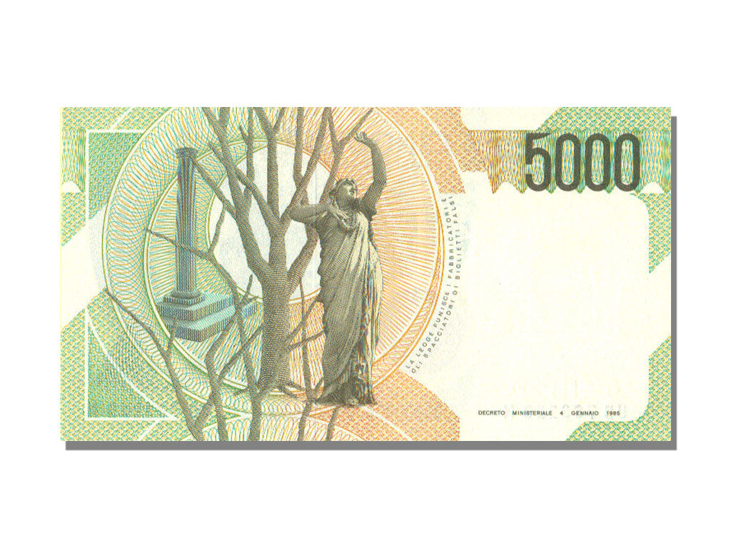 Italy, 5000 Lire, 1985, 1985-01-04, UNC(65-70)
