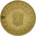Coin, Romania, 50 Bani, 2005, Bucharest, VF(20-25), Nickel-brass, KM:192