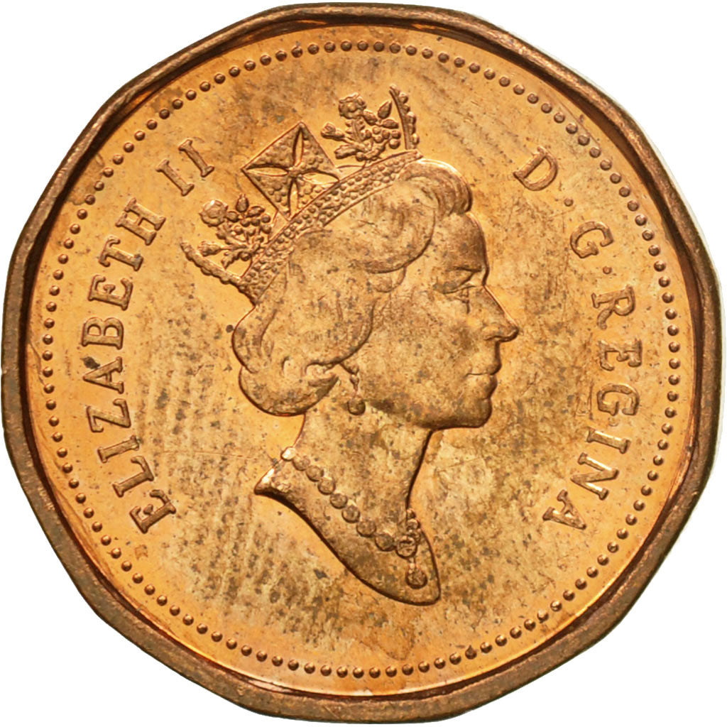 Coin, Canada, Elizabeth II, Cent, 1996, Royal Canadian Mint, Ottawa, EF(40-45)