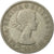 Münze, Großbritannien, Elizabeth II, 1/2 Crown, 1960, S+, Copper-nickel