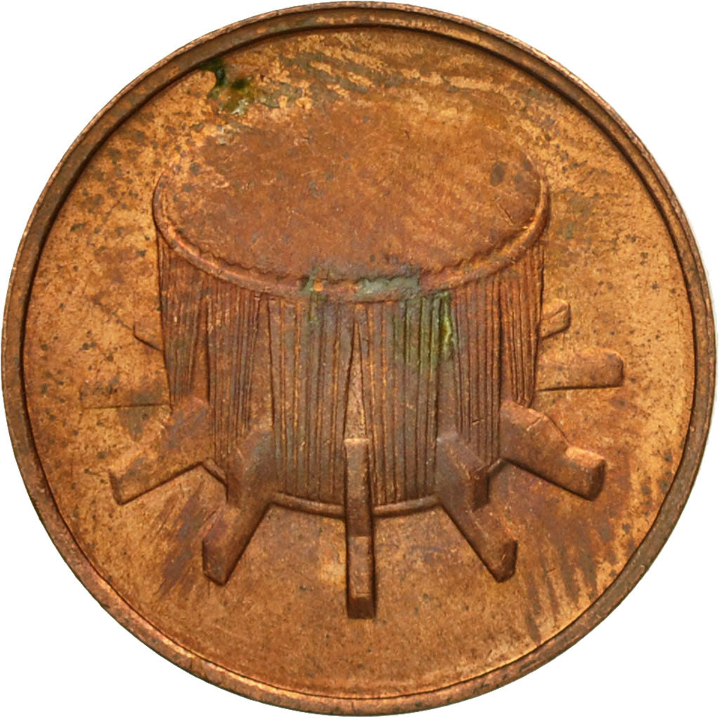 Coin, Malaysia, Sen, 1989, EF(40-45), Bronze Clad Steel, KM:49