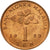 Moneta, Malesia, Sen, 1989, BB, Acciaio ricoperto in bronzo, KM:49