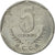 Coin, Costa Rica, 5 Colones, 1989, EF(40-45), Stainless Steel, KM:214.1