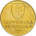 Munten, Slowakije, 10 Koruna, 2003, ZF+, Aluminum-Bronze, KM:11