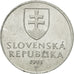 Monnaie, Slovaquie, 20 Halierov, 1993, TTB, Aluminium, KM:18