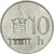 Moneda, Eslovaquia, 10 Halierov, 2001, MBC+, Aluminio, KM:17