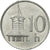 Moneda, Eslovaquia, 10 Halierov, 2001, MBC, Aluminio, KM:17