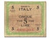 Italy, 5 Lire, 1943, VF(20-25)