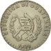 Moneta, Guatemala, 25 Centavos, 1971, AU(50-53), Miedź-Nikiel, KM:272