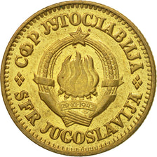 Coin, Yugoslavia, 10 Para, 1981, AU(50-53), Brass, KM:44