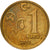 Moneta, Turcja, Kurus, 2011, AU(50-53), Miedź-Nikiel platerowany stalą