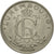 Coin, Luxembourg, Charlotte, Franc, 1928, EF(40-45), Nickel, KM:35