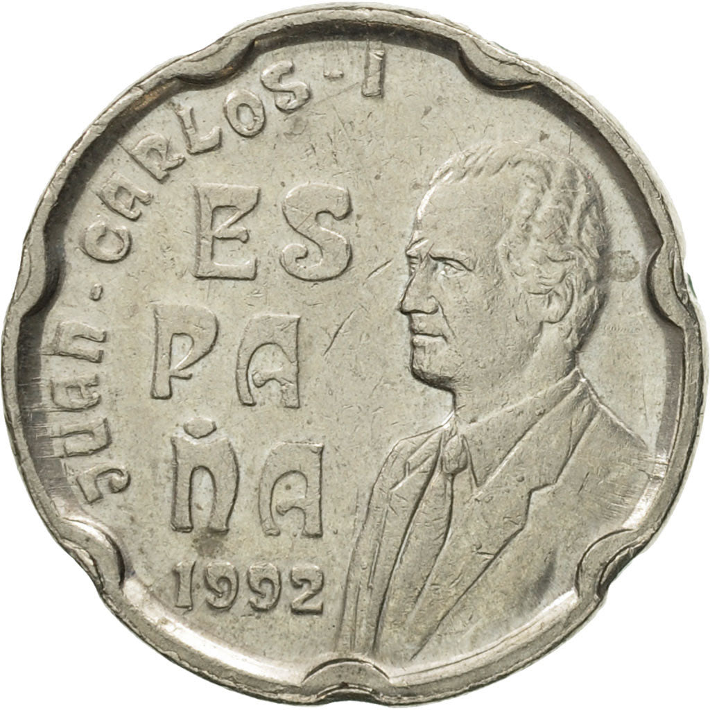 Moneda, España, Juan Carlos I, 50 Pesetas, 1992, Madrid, MBC, Cobre - níquel
