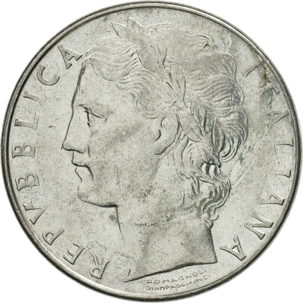 Moneta, Włochy, 100 Lire, 1981, Rome, F(12-15), Stal nierdzewna, KM:96.1