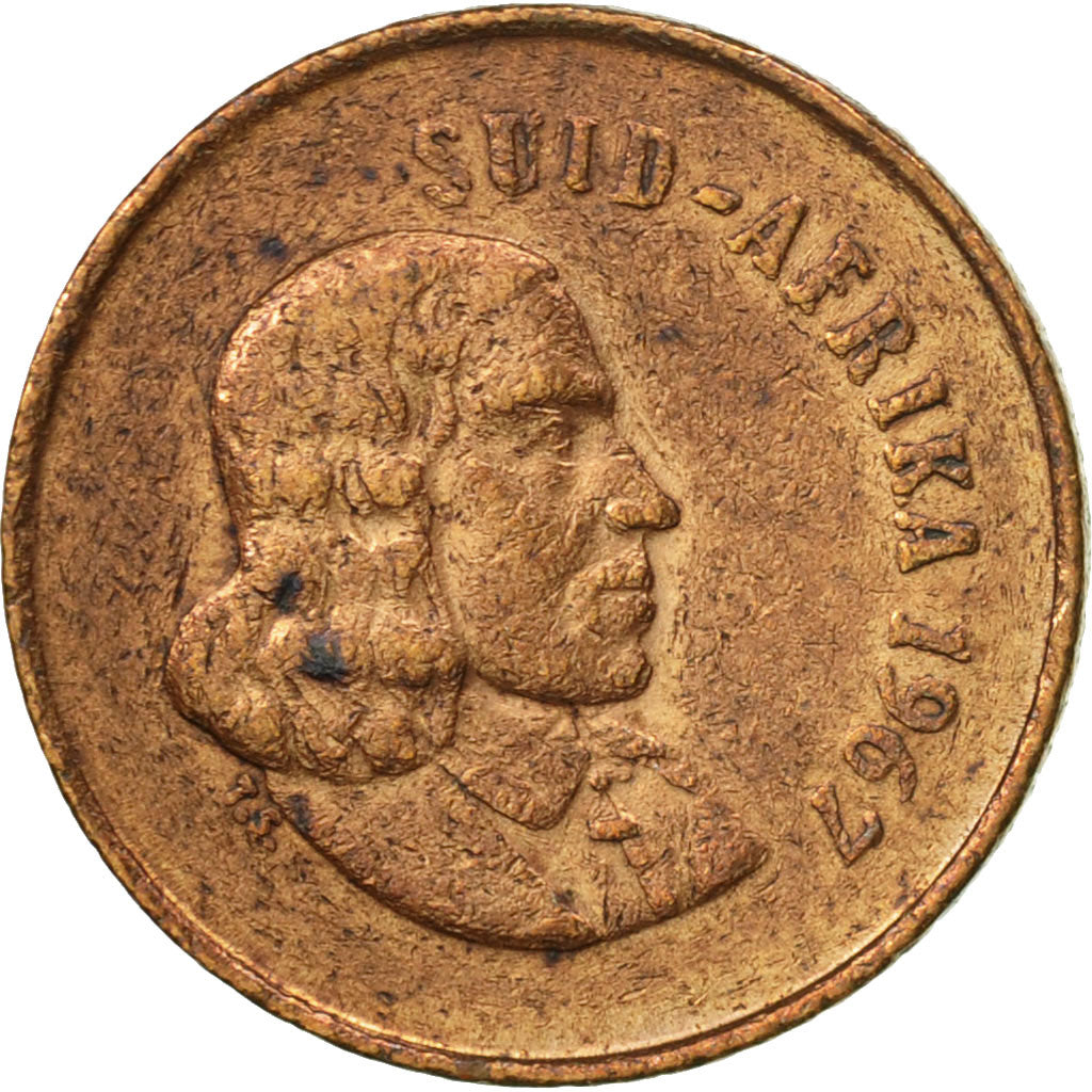 Coin, South Africa, Cent, 1967, VF(20-25), Bronze, KM:65.2