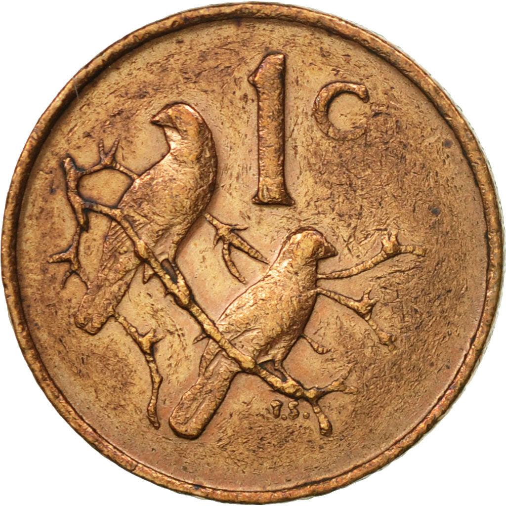 Coin, South Africa, Cent, 1967, VF(20-25), Bronze, KM:65.2