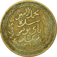 Münze, Tunesien, Muhammad al-Amin Bey, 5 Francs, 1946, Paris, SGE+
