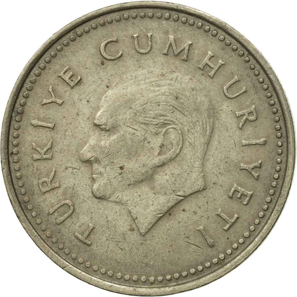 Coin, Turkey, 1000 Lira, 1992, EF(40-45), Nickel-brass, KM:997