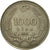 Moneta, Turcja, 1000 Lira, 1992, EF(40-45), Mosiądz niklowy, KM:997