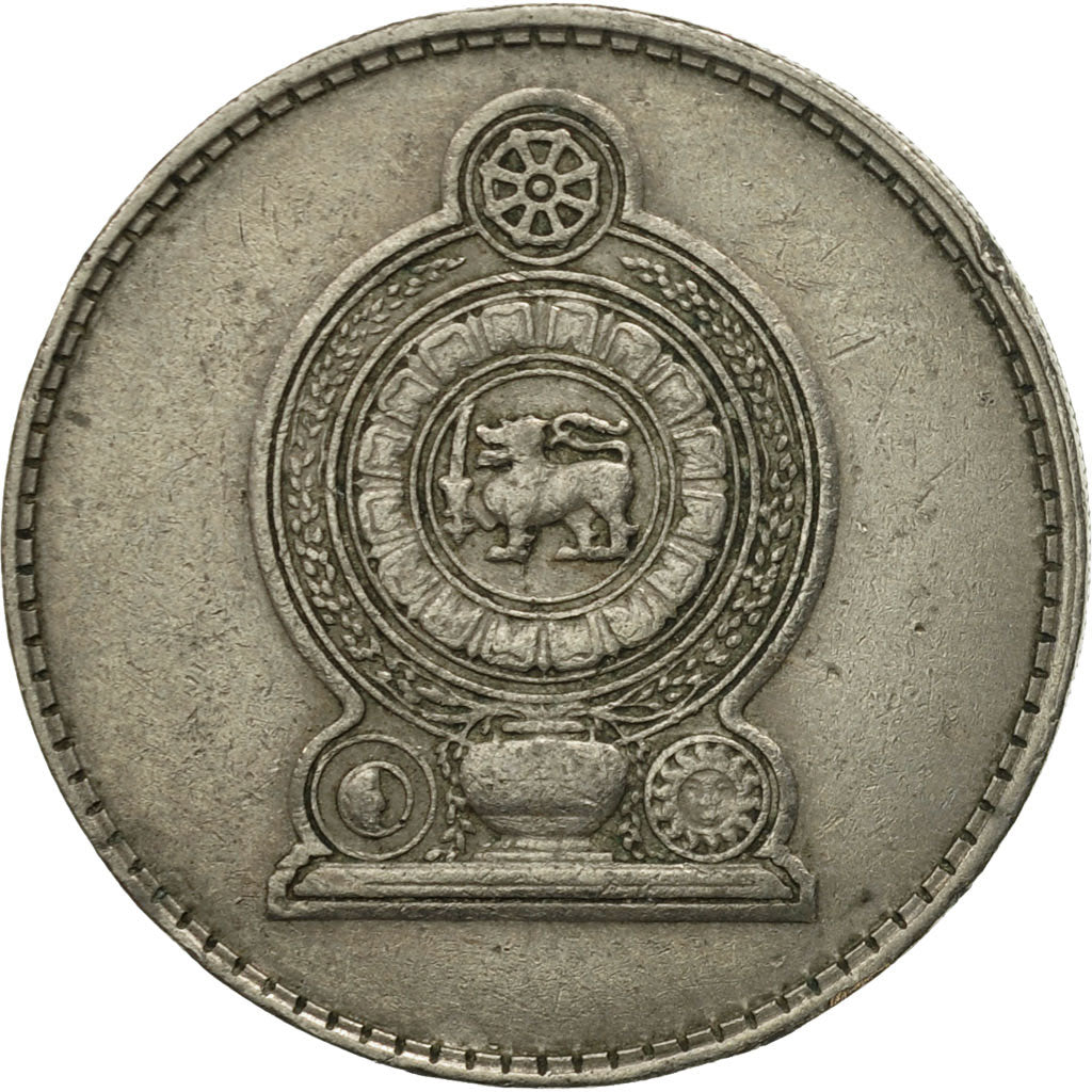 Coin, Sri Lanka, Rupee, 1978, EF(40-45), Copper-nickel, KM:136.1