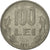 Coin, Romania, 100 Lei, 1991, F(12-15), Nickel plated steel, KM:111