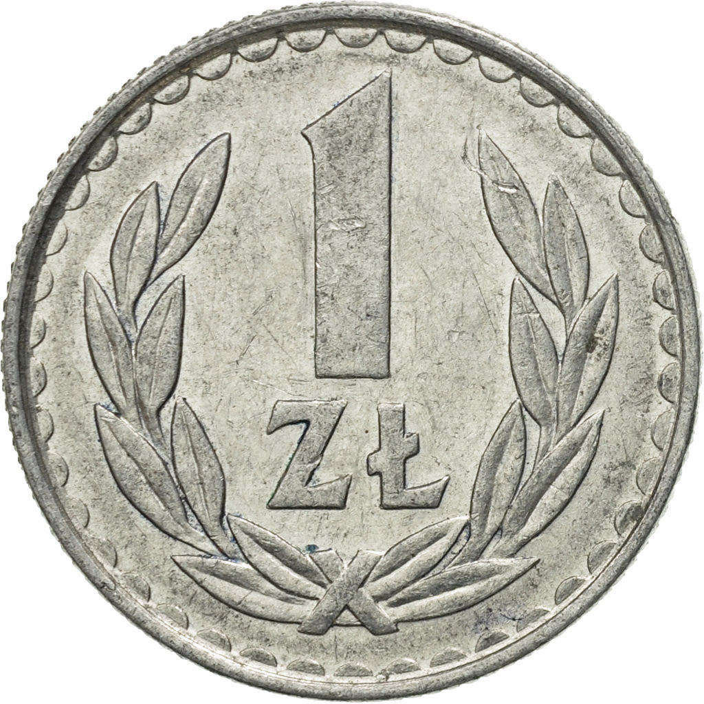 Münze, Polen, Zloty, 1985, Warsaw, S, Aluminium, KM:49.1
