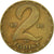 Moneta, Węgry, 2 Forint, 1970, Budapest, VF(30-35), Mosiądz, KM:591