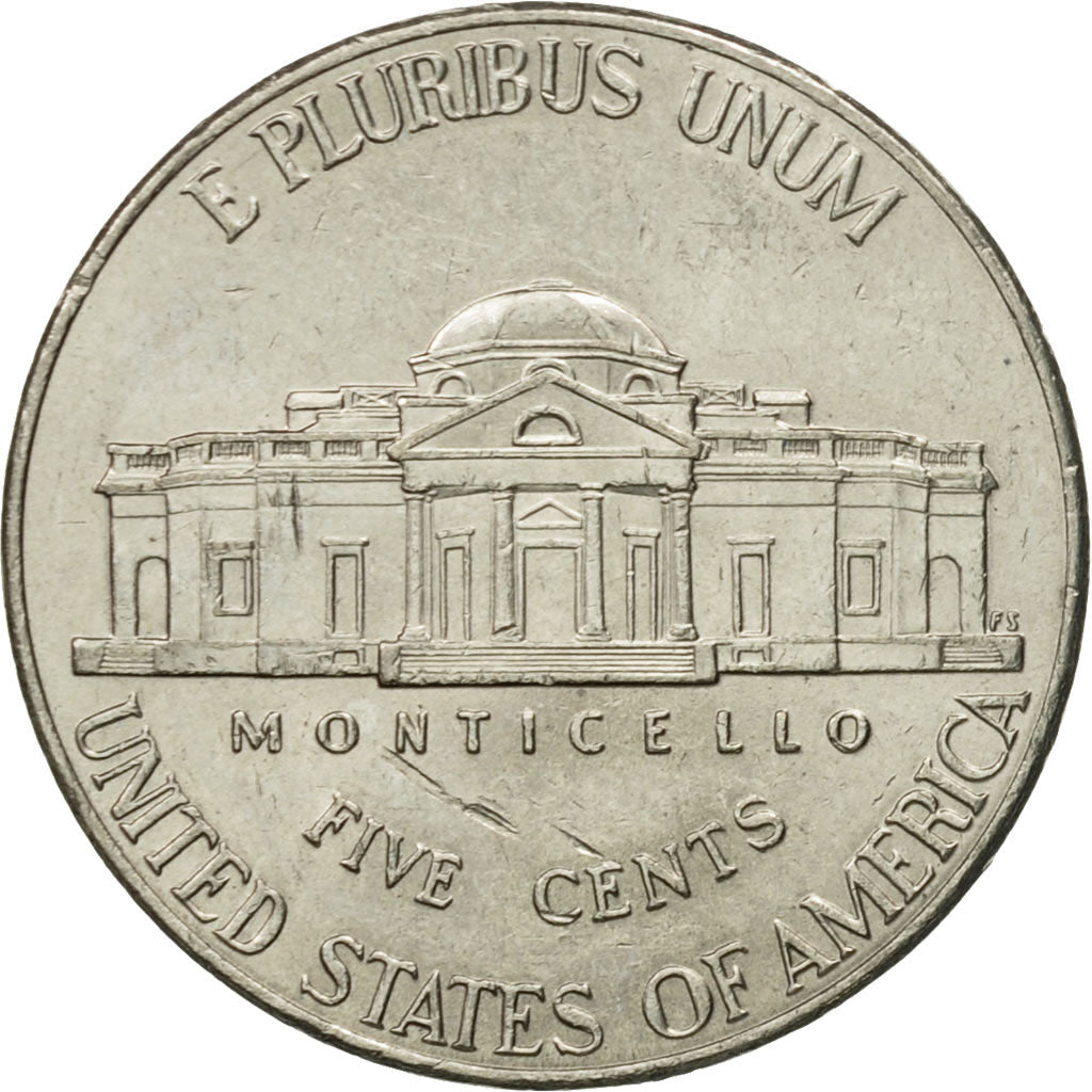 Munten, Verenigde Staten, 5 Cents, 2014, Denver, PR, Copper-nickel