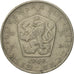 Moneta, Czechosłowacja, 5 Korun, 1969, EF(40-45), Miedź-Nikiel, KM:60