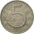 Münze, Tschechoslowakei, 5 Korun, 1969, SS, Copper-nickel, KM:60