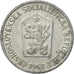 Moneda, Checoslovaquia, 10 Haleru, 1962, BC+, Aluminio, KM:49.1