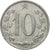 Moneta, Czechosłowacja, 10 Haleru, 1962, VF(20-25), Aluminium, KM:49.1