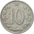 Moneta, Czechosłowacja, 10 Haleru, 1963, VF(30-35), Aluminium, KM:49.1