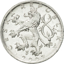 Coin, Czech Republic, 50 Haleru, 2007, Jablonec nad Nisou, VF(30-35), Aluminum