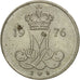 Moneta, Danimarca, Margrethe II, 10 Öre, 1976, Copenhagen, MB, Rame-nichel