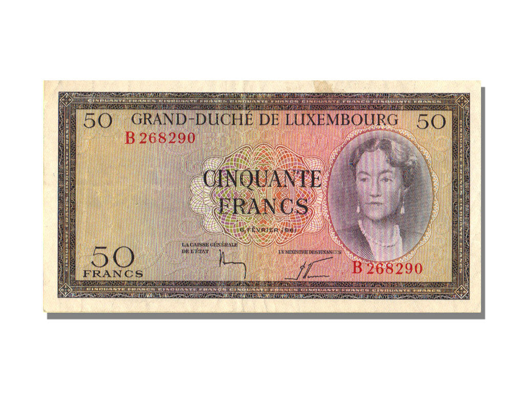 Luxembourg, 50 Francs, 1961, 1961-02-06, UNC(60-62), B