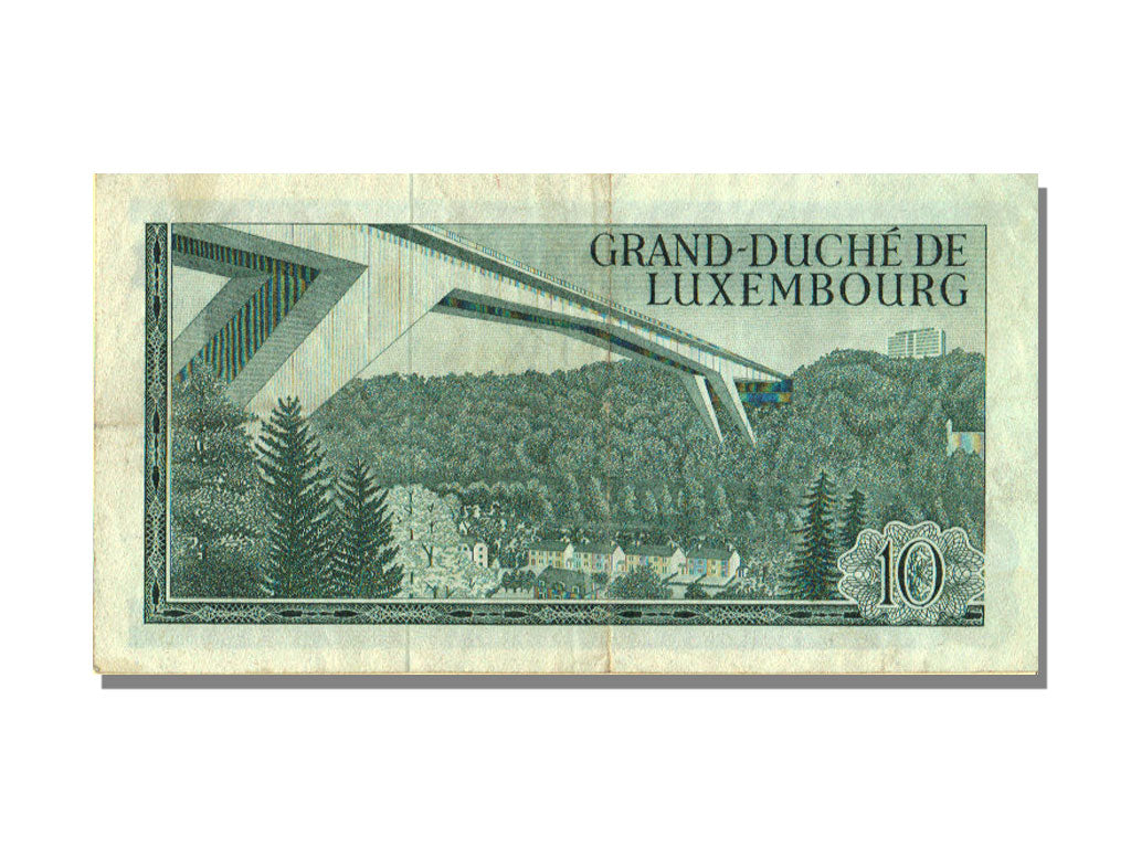 Luxembourg, 10 Francs, 1967, 1967-03-20, AU(55-58)