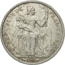 Moneta, Nuova Caledonia, 2 Francs, 1983, Paris, MB, Alluminio, KM:14