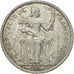 Moneta, Nuova Caledonia, 2 Francs, 1983, Paris, MB, Alluminio, KM:14