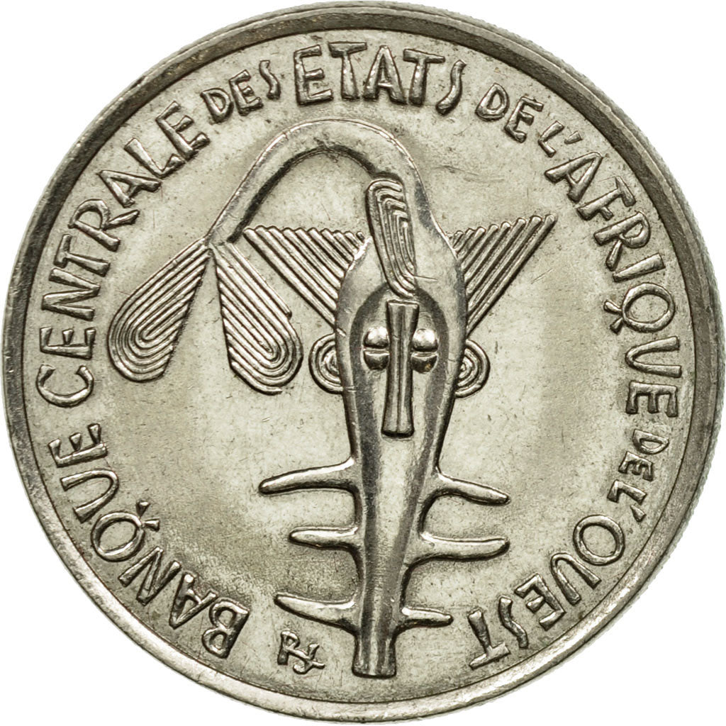 Coin, West African States, 100 Francs, 2004, Paris, VF(20-25), Nickel, KM:4