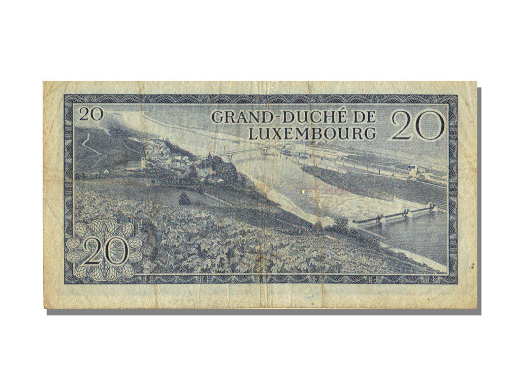 Luxembourg, 20 Francs, 1966, 1966-03-07, VF(30-35)