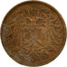 Coin, Austria, Franz Joseph I, 2 Heller, 1897, EF(40-45), Bronze, KM:2801