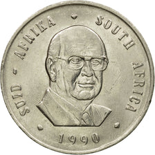 Coin, South Africa, Rand, 1990, EF(40-45), Nickel, KM:141