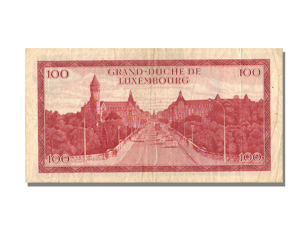 Luxembourg, 100 Francs, 1970, 1970-07-15, AU(55-58)