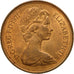 Coin, Great Britain, Elizabeth II, 2 New Pence, 1971, EF(40-45), Bronze, KM:916