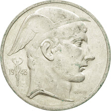 Monnaie, Belgique, 50 Francs, 50 Frank, 1948, TTB, Argent, KM:136.1