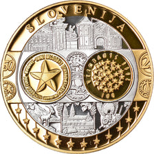 Slovénie, Médaille, Euro, Europa, FDC, Argent