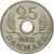 Moneta, Danimarca, Frederik IX, 25 Öre, 1968, Copenhagen, BB, Rame-nichel
