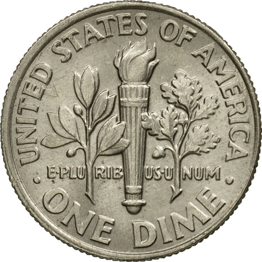 Coin, United States, Roosevelt Dime, Dime, 2003, U.S. Mint, Philadelphia