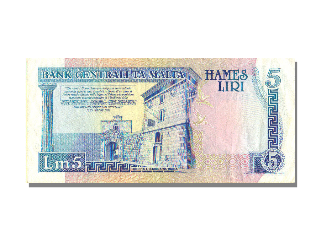 Malta, 5 Liri, SPL-
